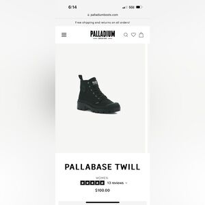 palladium boots